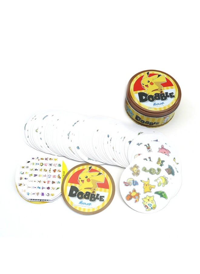 Generic - Spot It! Pikachu Solitaire Card Game Super Pack Bundle | Includes Spot It! Classic and Pikachu Series | Fun Visual Game for Kids and Adults | Age 6+ | 2-5 Players | Average Playtime 15 Minutes - Image 1