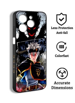 Phone Case Cover Anime Black Clover Asta Tecno Spark Go 2024 BCM01 With Print
