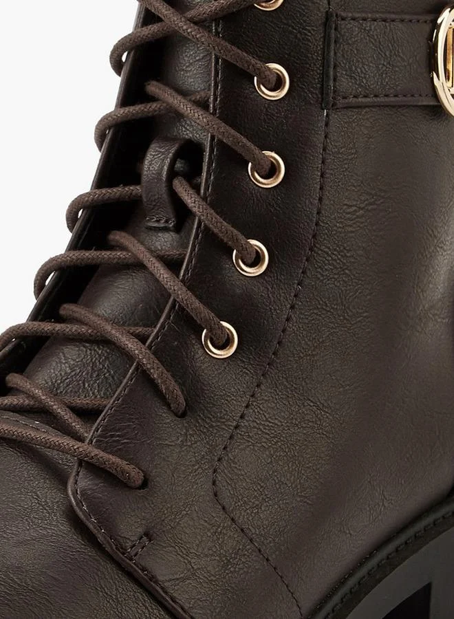 فلورا بيلا من شو إكسبرس جزمة كاحل صلبة بسحاب