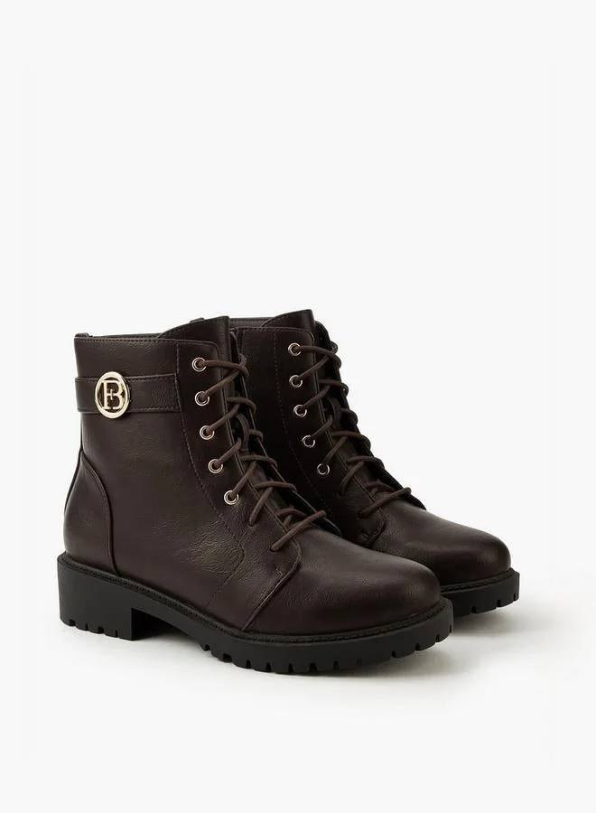 فلورا بيلا من شو إكسبرس جزمة كاحل صلبة بسحاب