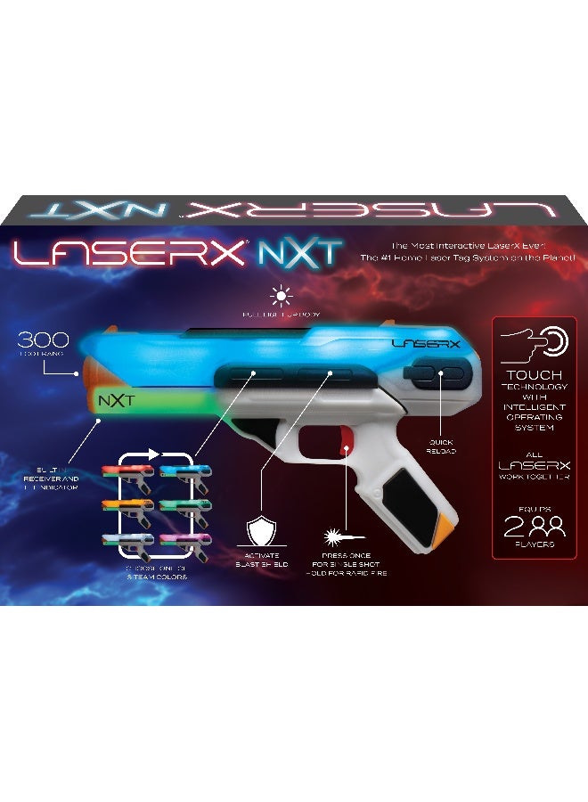 Laser X ليزر إكس ألترا إن إكس تي بلاسترات، تعمل بالبطارية، للأعمار 6+ | قصف حتى مدى 300 قدم! | إعادة تحميل سريعة | مسدس ليزر | لعبة أكشن | لعبة تفاعلية | لعبة رد فعل | ألعاب الليزر | لعبة متعددة اللاعبين | هدية للأطفال والبالغين - Image 3