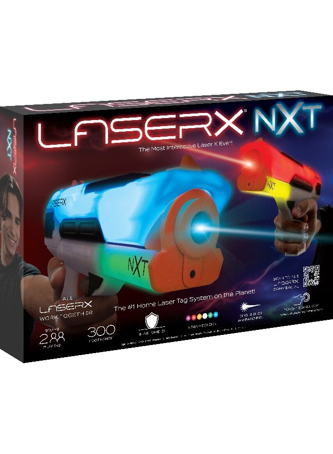 Laser X ليزر إكس ألترا إن إكس تي بلاسترات، تعمل بالبطارية، للأعمار 6+ | قصف حتى مدى 300 قدم! | إعادة تحميل سريعة | مسدس ليزر | لعبة أكشن | لعبة تفاعلية | لعبة رد فعل | ألعاب الليزر | لعبة متعددة اللاعبين | هدية للأطفال والبالغين - Image 1