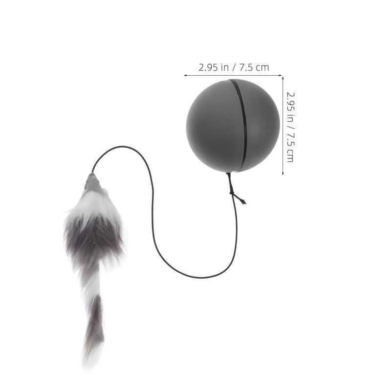 Portable Electric Cat Interesting Kitten Toy With Mouse Toy Household Kitten Toy Cat Supply Cat Interactive Toys - Image 3