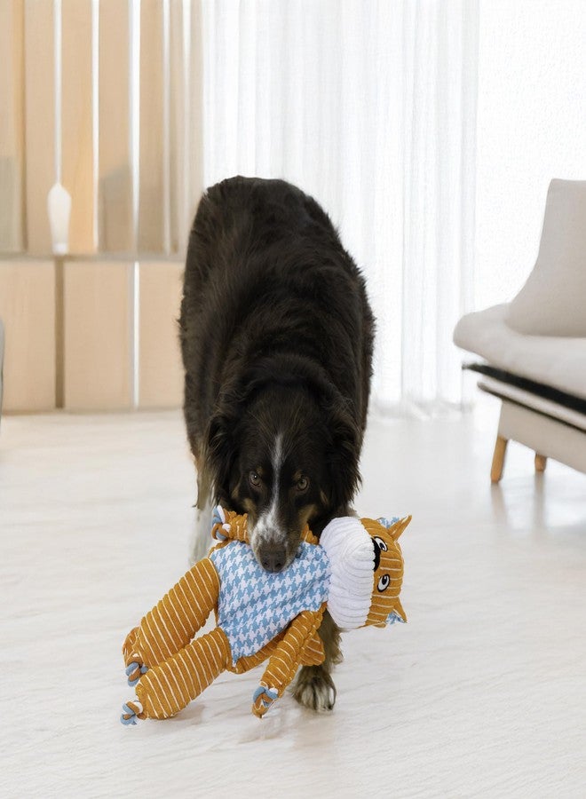 كونج لعبة KONG XL عبوة من قطعتين - لعبة قطيفة ناعمة للكلاب من السلالات الكبيرة - متينة، محببة، وتصدر صوتاً - مثالية للعب والراحة (تمساح/ثعلب) - Image 2