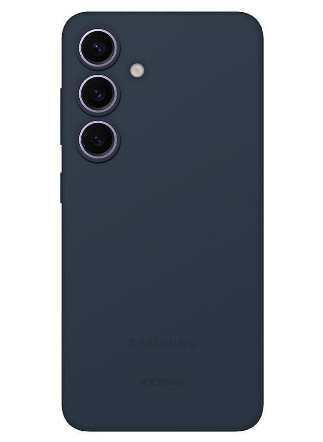 KZDOO - Samsung Galaxy S24 Case Slim Thin Air Skin Full Coverage Protective Case Sturdy Durable Thin Case Drop Protection Case Cover Transparent Blue - Image 1