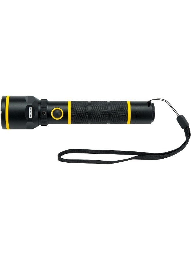 Stanley Stanley 1-95-154 Rechargeable Led Flashlight Black Yellow - Image 2