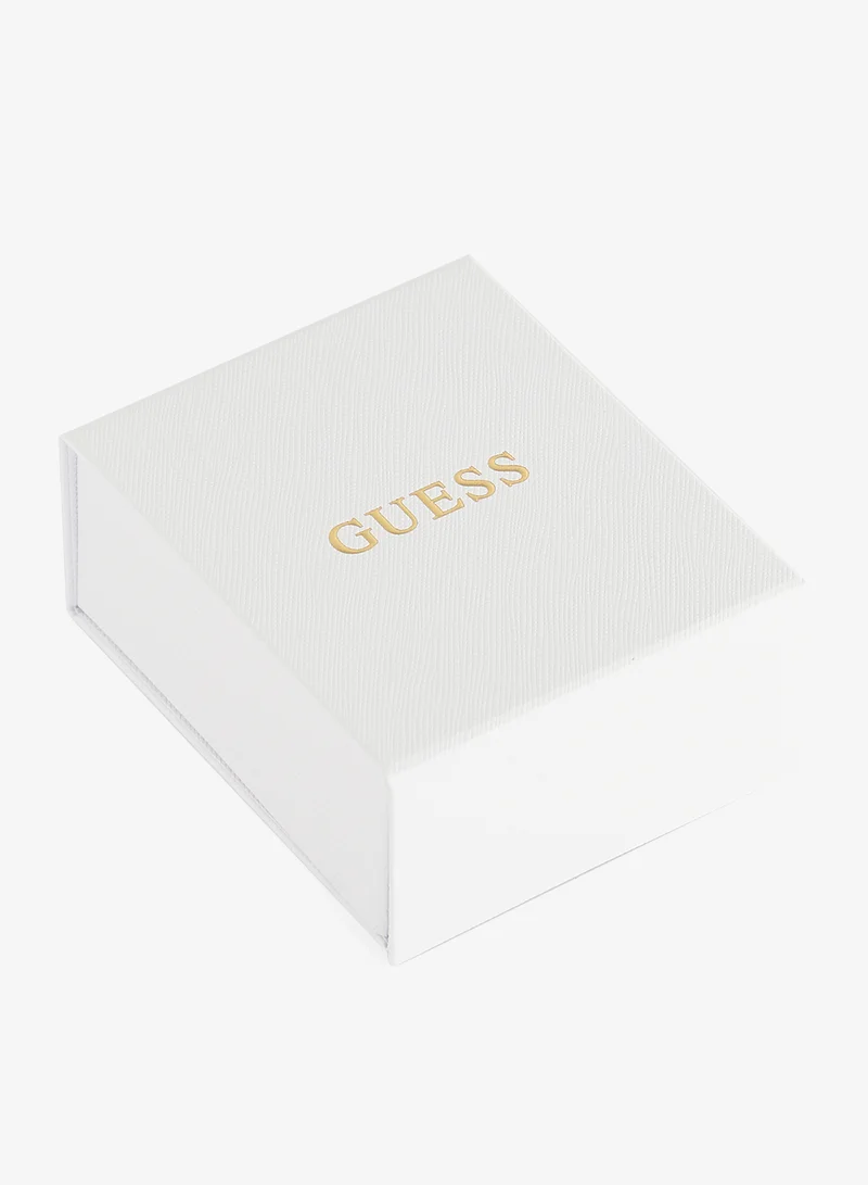 GUESS Tiny Pearly Logo Necklace
