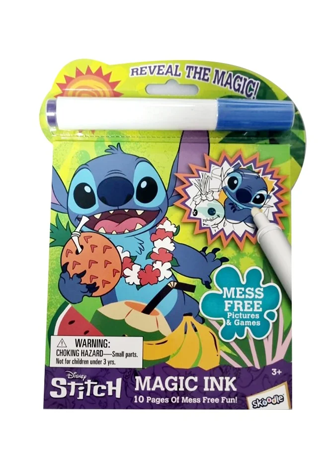 Disney Stitch Magic Ink Book