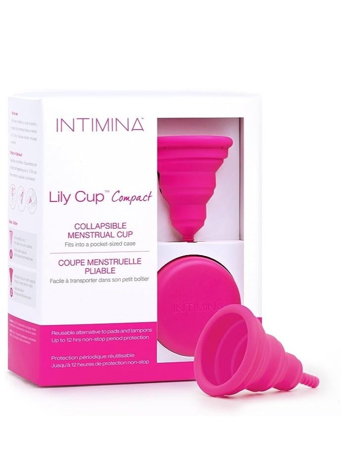 cup carry anywhere compact case, assuring your period never catches you off guard. Comfortable and reusable, it offers up to 12 hours of hassle free period protection, day and night