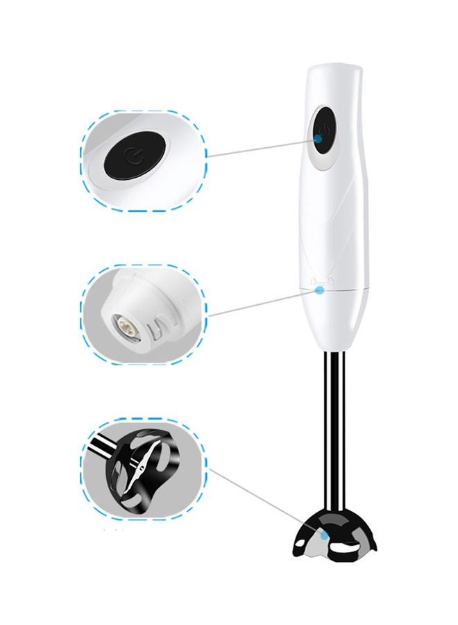 4-in-1 Stick Blender white 22x11x17cm  - Image 3