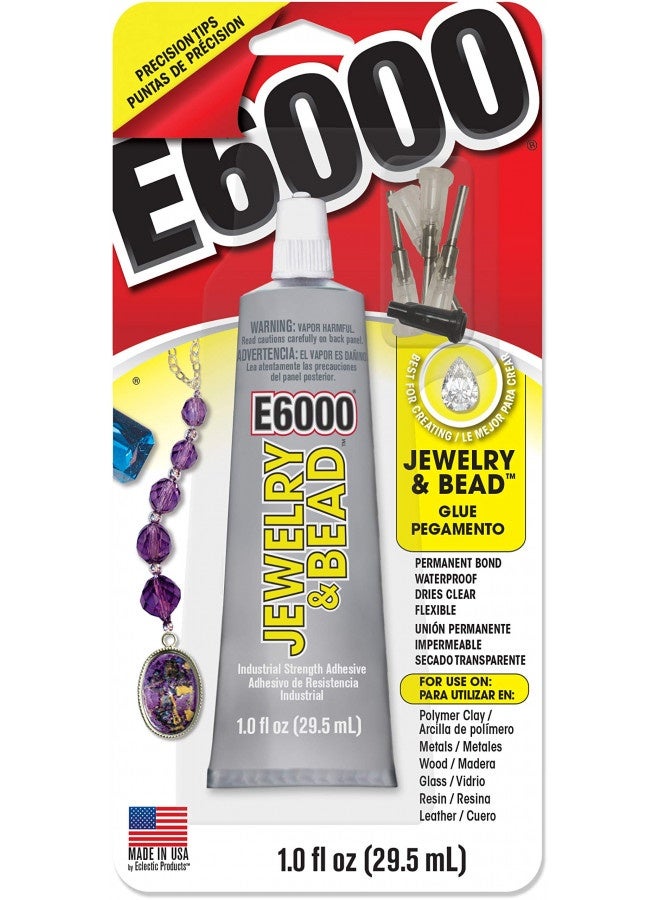 E6000 لاصق المجوهرات والخرز E6000 242001 - 1 أونصة سائلة - Image 4