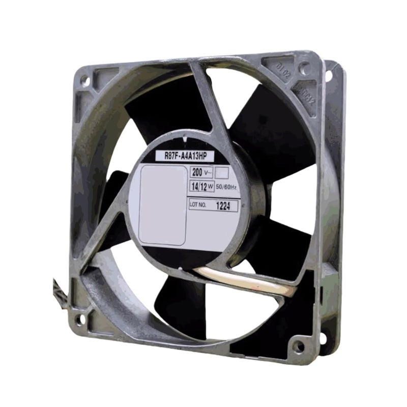 Lead Type Cooling Fan 120x120x25mm AC200V 14W 12W R87F A4A13HP - Image 1