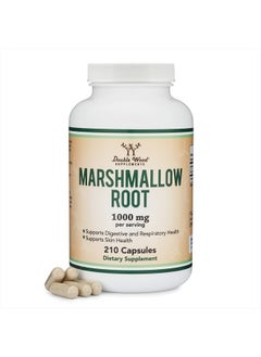 Marshmallow Root, 1,000mg per Serving - 210 Capsules