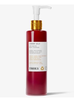 Truly Beauty Cherry Jelly Body Acne Wash With Soothing Cherry Niacinamide Hydrating Allantoin & Mandelic Acidaward Winning Back Acne Treatment Body Wash Cleanser & Dark Spot Remover  - Image 1