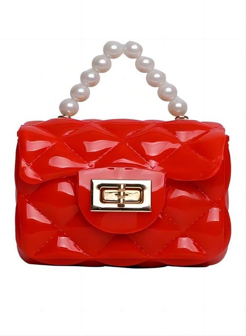 فتاة لؤلؤة حقيبة يد صغيرة لطيف سلسلة حقيبة الكتف ( 12cm * 8cm * 5cm )