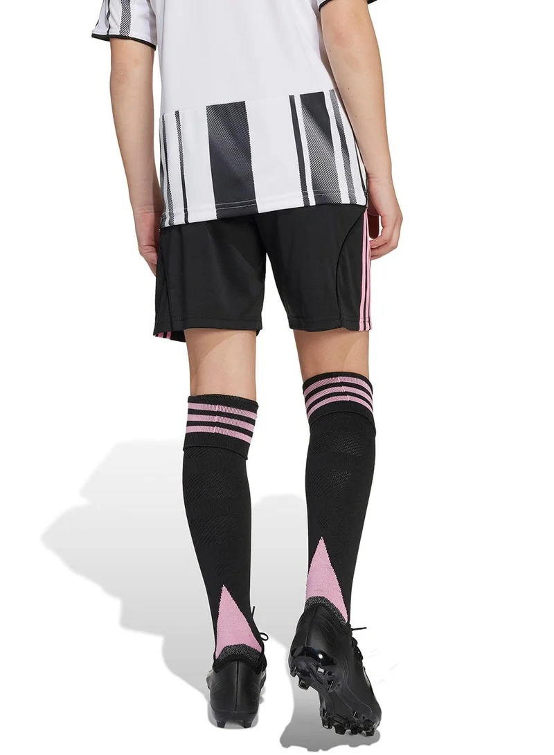Adidas Juve H Sho Y Black Football Shorts For Junior 7-8Y