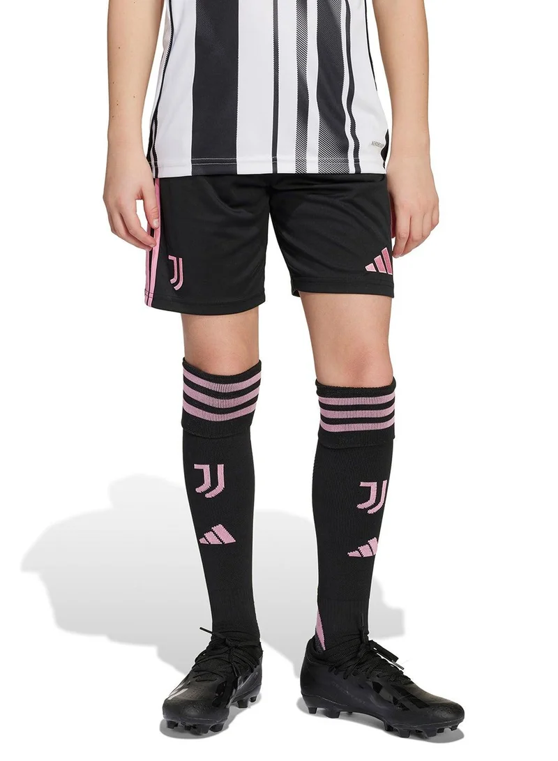 Adidas Juve H Sho Y Black Football Shorts For Junior 7-8Y