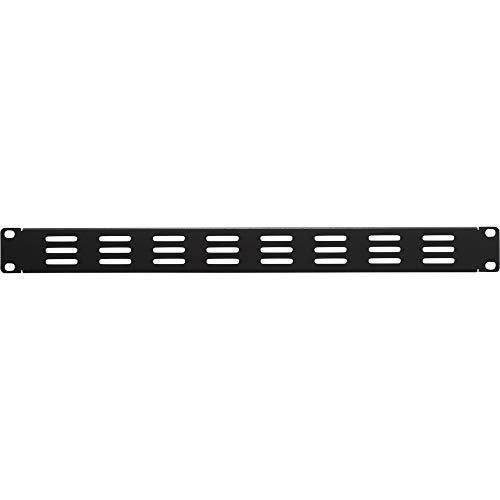 NavePoint 1U Blank Rack Mount Panel IT Server Network Spacer Slotted Venting - Image 1