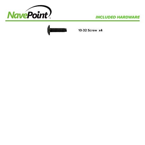 NavePoint 1U Blank Rack Mount Panel IT Server Network Spacer Slotted Venting - Image 3