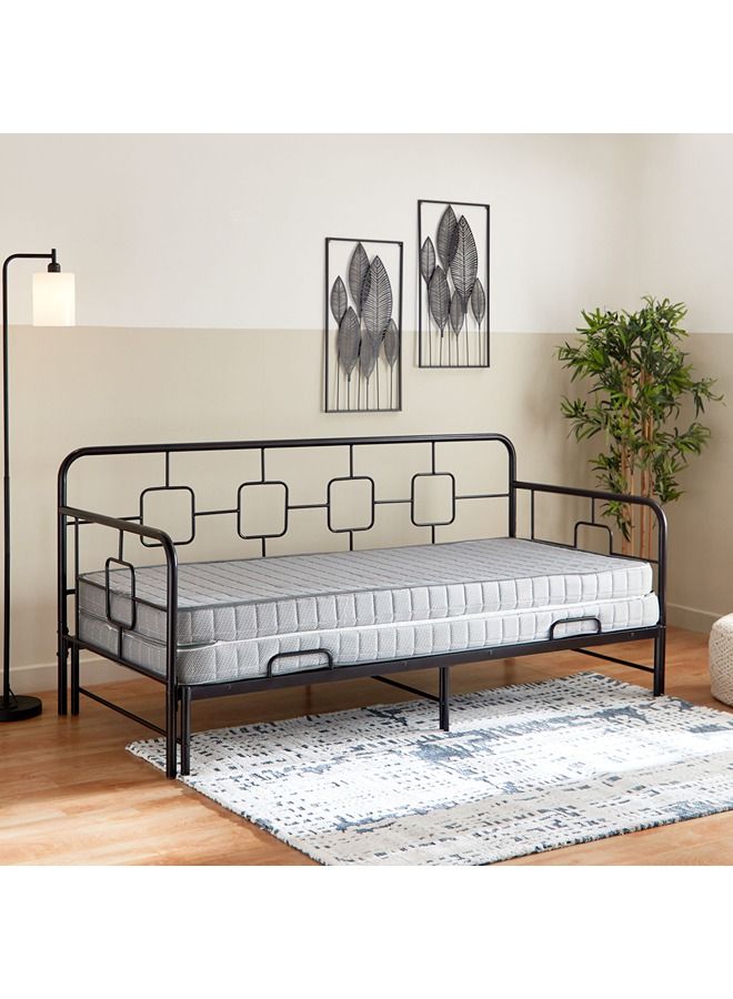 Home Box Urban Single Extendable Metal Day Bed 183x95.5x207 cm  - Image 1