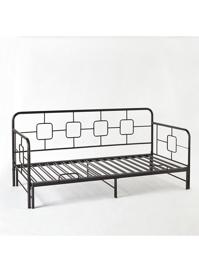 Home Box Urban Single Extendable Metal Day Bed 183x95.5x207 cm  - Image 4