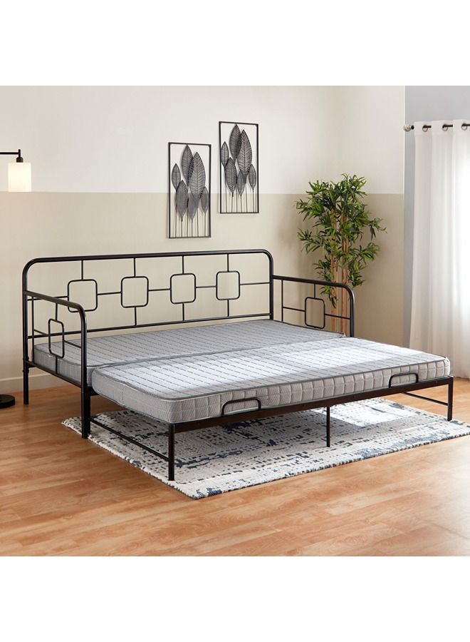 Home Box Urban Single Extendable Metal Day Bed 183x95.5x207 cm  - Image 5