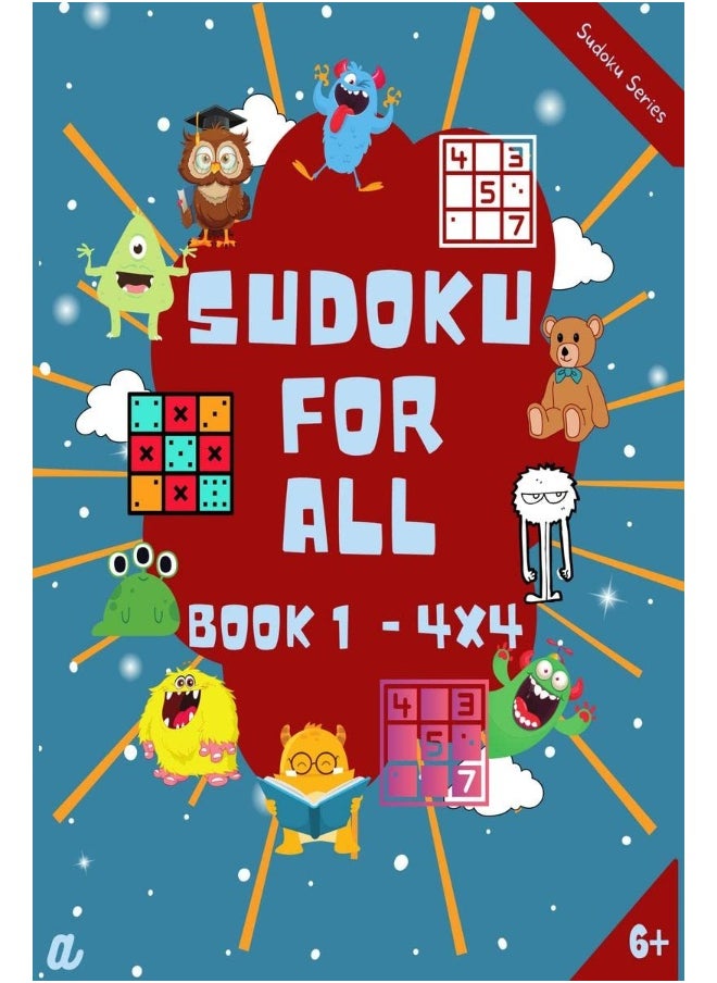 Introduction to Sudoku Level 1 (4X4) - 6-8 years 