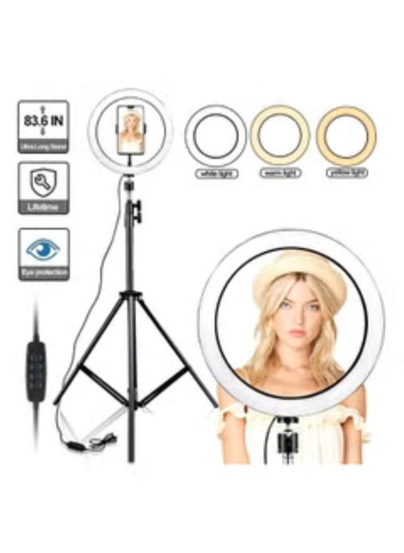 Generic - Ring Light with Multi-Color and Shapes Stand - Image 1