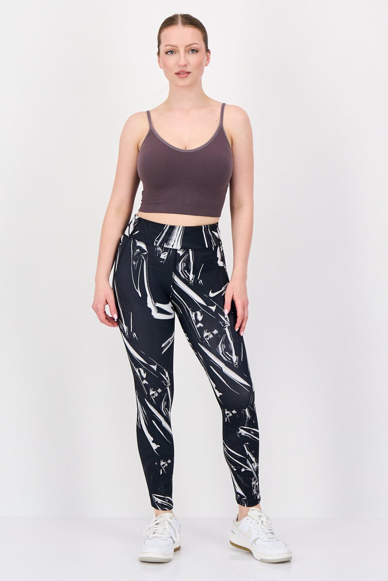 Nike Women Tight Fit Running Legging, Black - Image 3