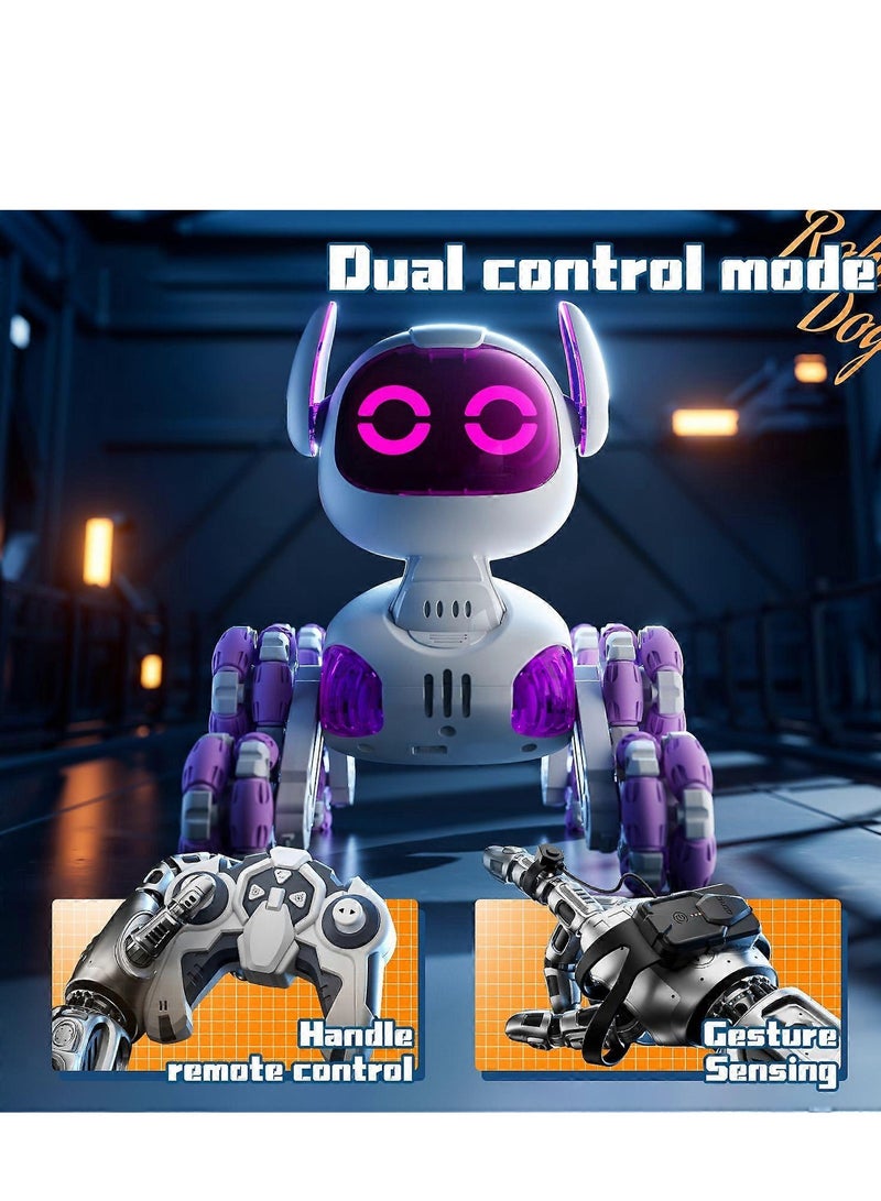 JJRC Remote Control Robot Dog 8 Wheels 2.4GHz, Smart Stunt Performance Designer Dog with Music and Light Effects, 360 Degree Rotating Robot Toy, Suitable Gift for Boys and Girls  - Image 3