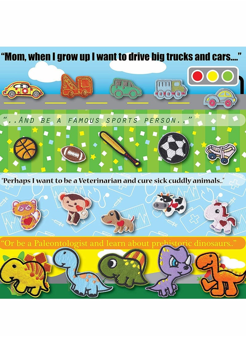 Excefore - Patches for Clothing, 40 Pcs Cute Sewing On Patches - Image 1