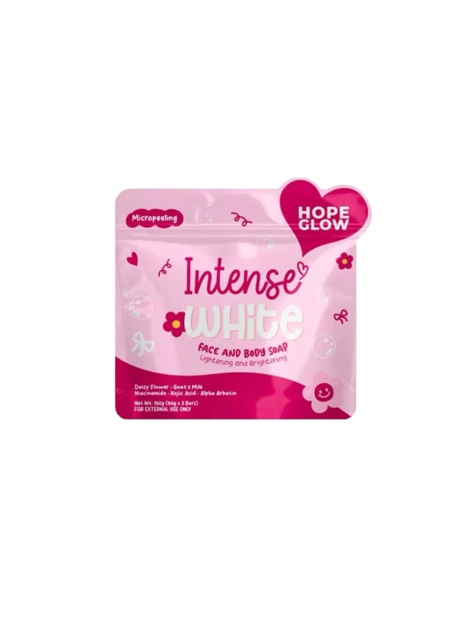 Hope glow intense white face and body