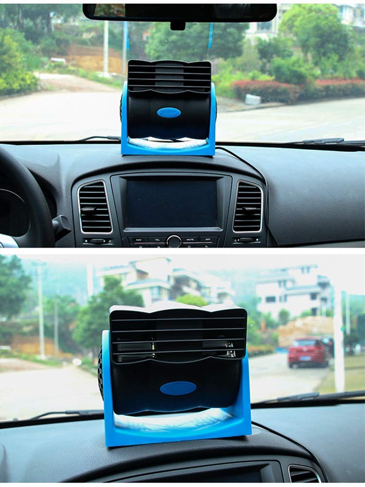 HITOPTY Car Fans, Electric Air Fan for 12V Vehicle, Sedans, Auto, RV Driver Passenger - Image 4