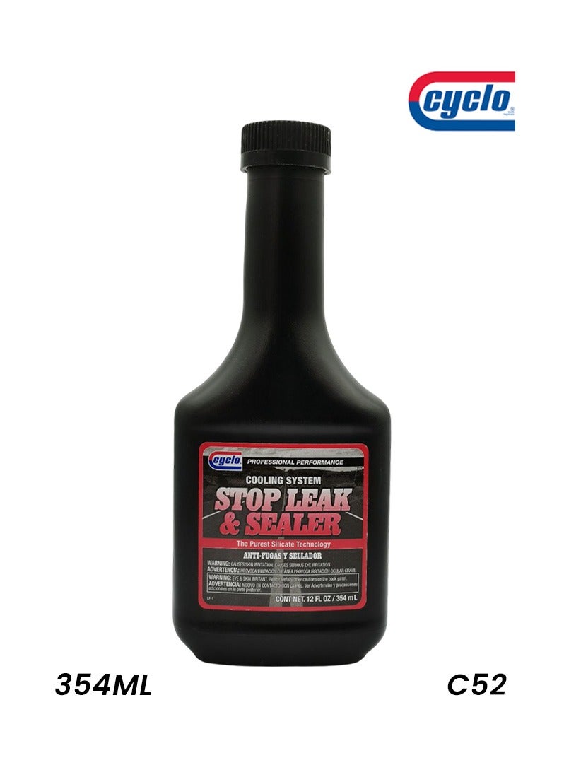 cyclo Combo - Buy 2pcs CYCLO Cooling System Stop Leak & Sealer 354ml – Radiator Leak Repair Additive for Cars, SUVs, Trucks – Fast Seal Cracks & Holes, Anti-Foam, Silicate Based, Cooling System Maintenance Fluid, C52 - Image 2