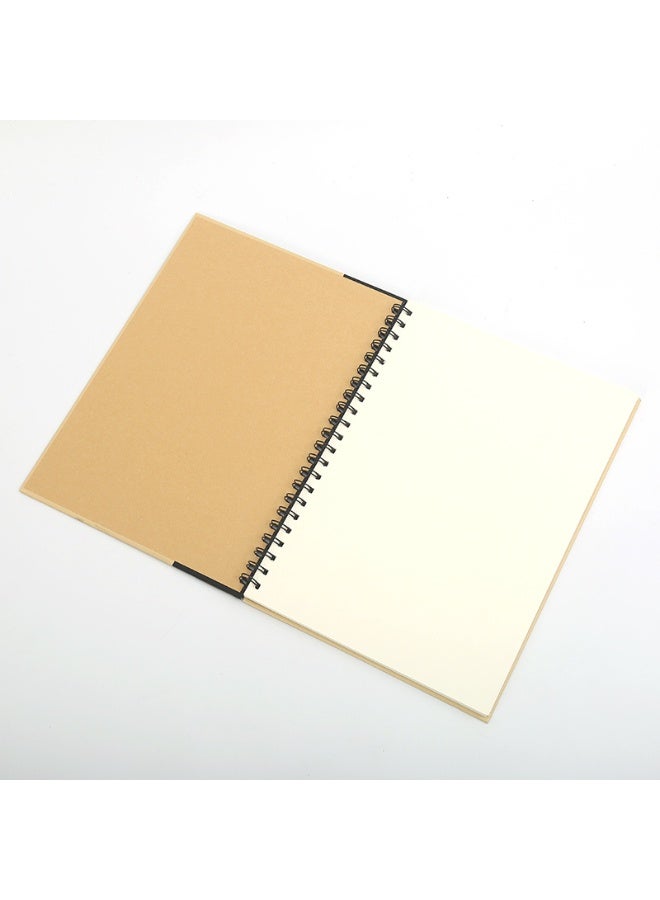 Keep Smiling Professional Spiral Sketchbook Beige A4 30 Sheets 160gsm HA-769 - Image 3