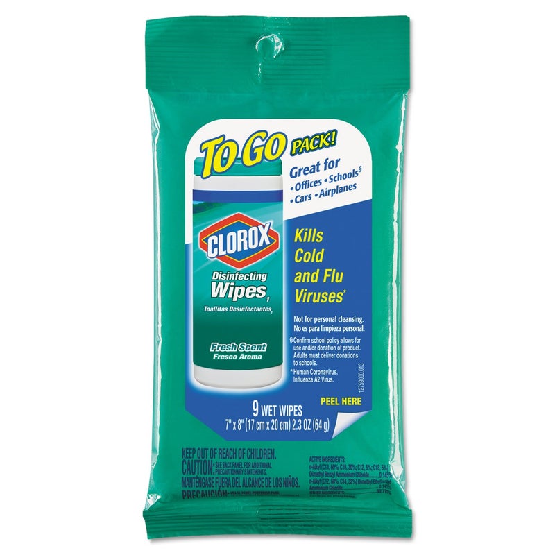 Clorox Disinfecting Wipes to Go Pack Fresh Scent Case Pack 24 - Image 1