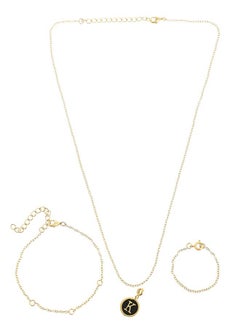 VOYLLA Valentine's Day Collection Alphabet K Black Enamel Charm  - Image 2