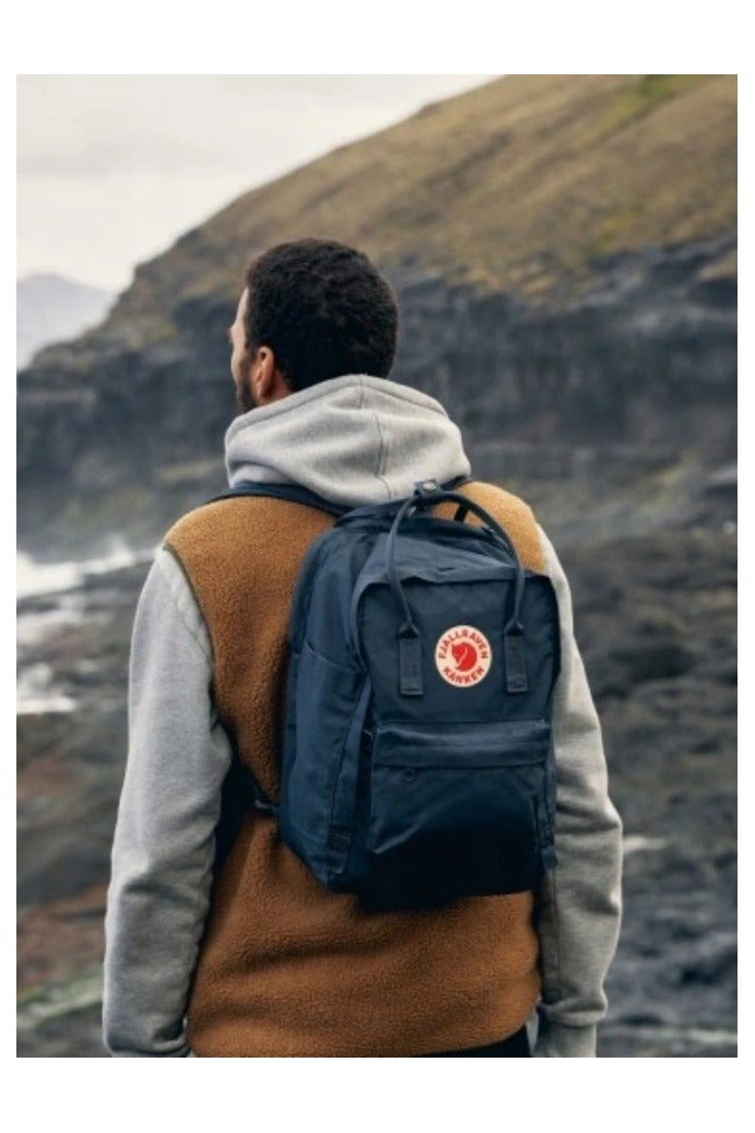 فجالرافن حقيبة ظهر Fjallraven Kanken مقاس 16 بوصة بلون الجرافيت للجنسين - Image 5