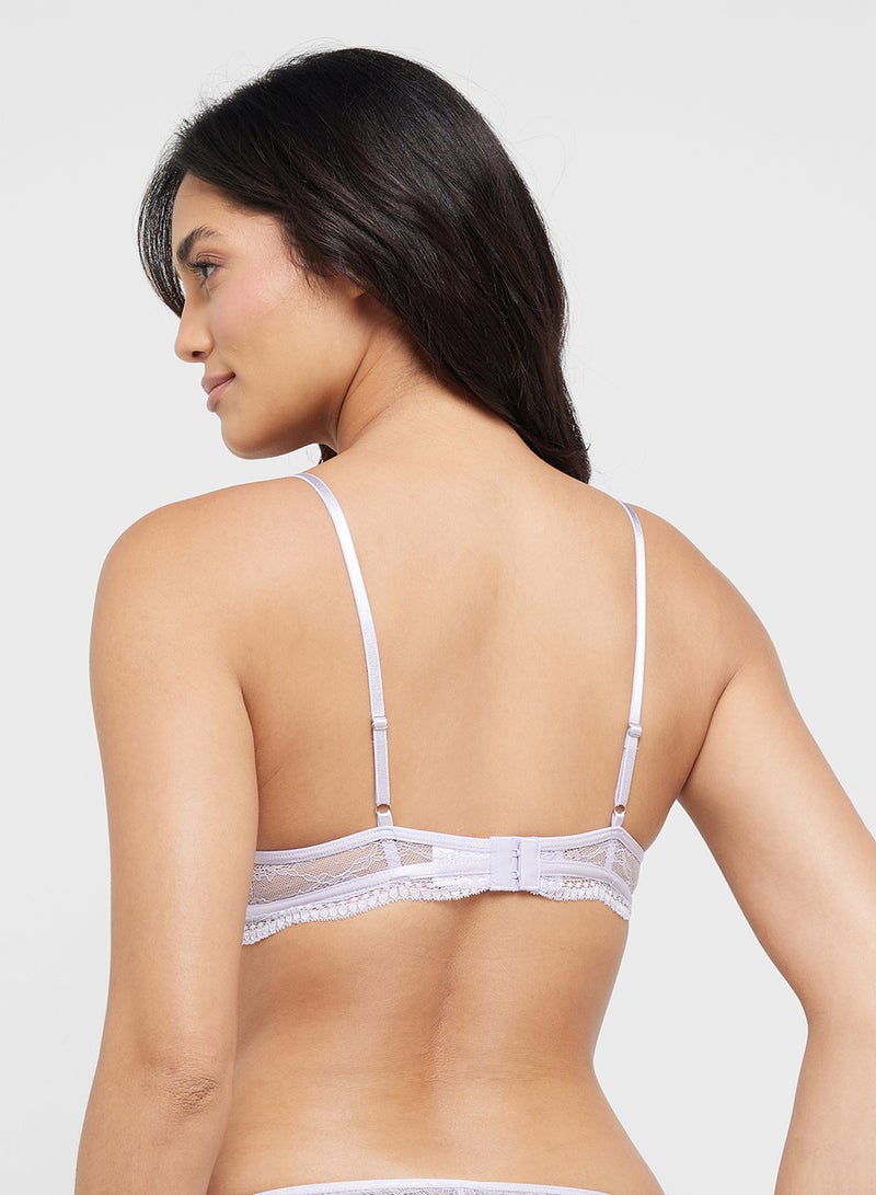 hunkemoller Lace Plunge Neck Bra  - Image 3