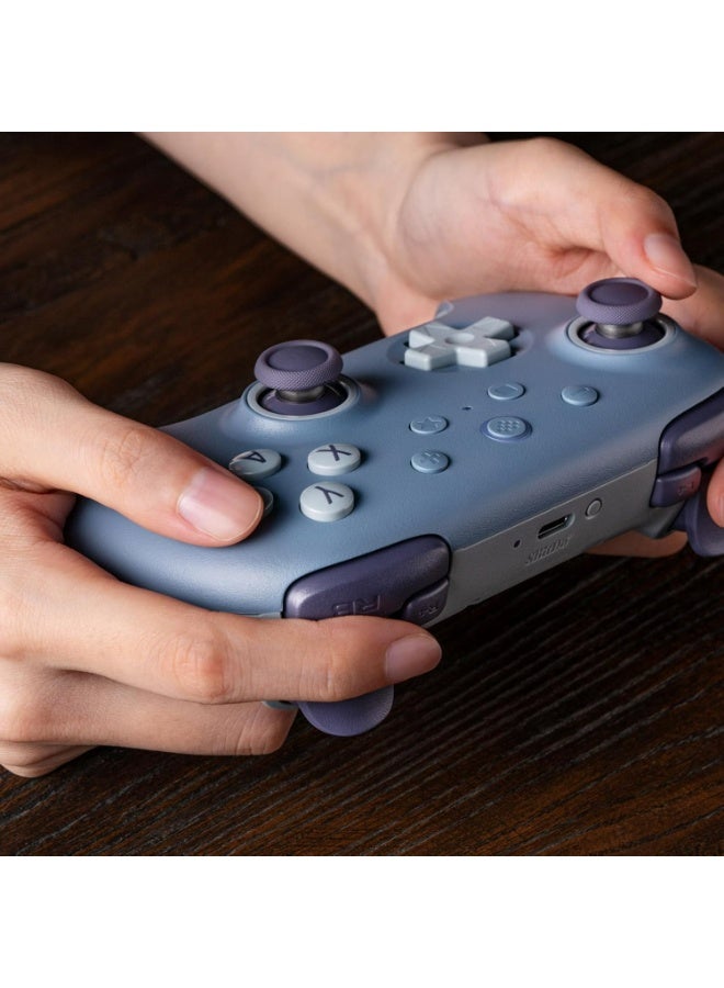8Bitdo Ultimate 2C Wireless Controller for Windows PC and Android, with 1000Hz Polling Rate, Hall Effect Joysticks and Hall Triggers, and Remappable L4/R4 Bumpers (Dark Blue) - Image 5