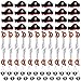 Legigo 72 Pcs Pirate Party Set Include 24 Pirate Hats 24 Eye Patches 24 Inflatable Swords Pirate Accessory for Caribbean Fancy Dress Cosplay Themed Party Stage Prop - Image 3