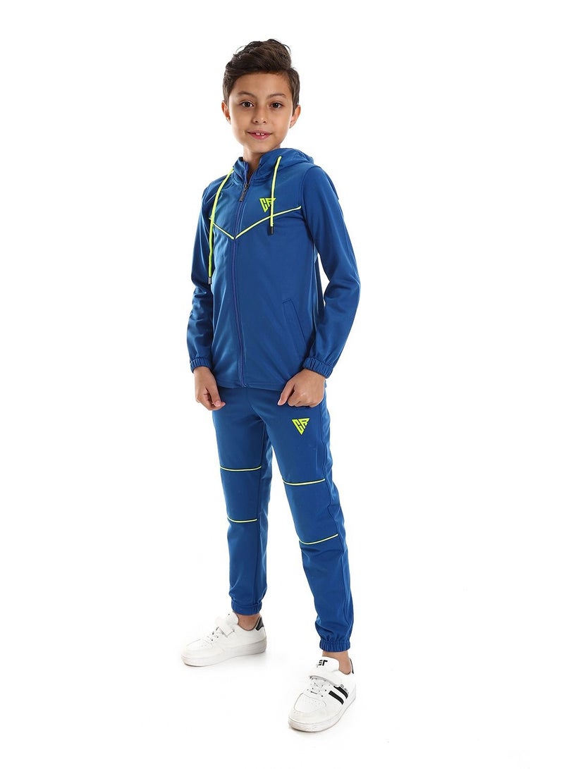 Caesar Boys Winter Training Suit With Pockets And Lined Design. - Image 2