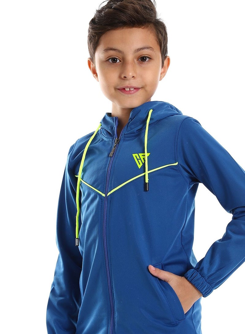 Caesar Boys Winter Training Suit With Pockets And Lined Design. - Image 3