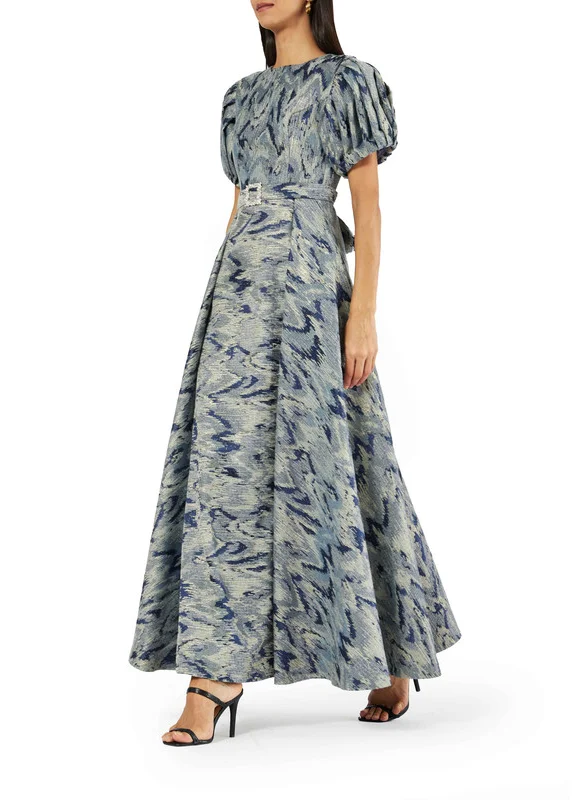 Amri Jacquard long dress