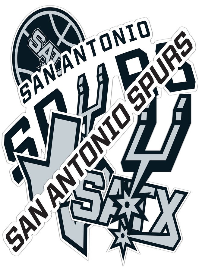 Desert Cactus San Antonio Spurs NBA Officially Licensed Sticker Vinyl Decal Laptop Water Bottle Car Scrapbook (Type 2) - Image 1