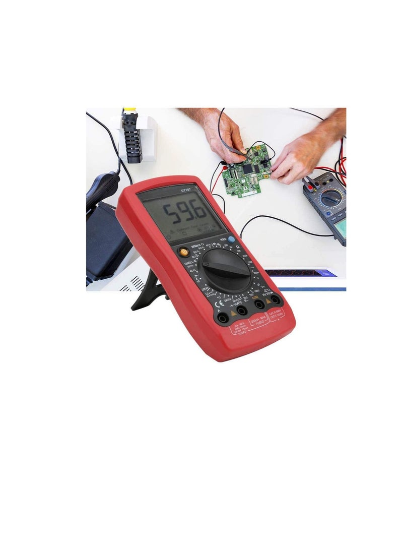 UT107 Multimeter LCD Digital Voltage Tester 1999 Count Current Meter DC Resistance Frequency Tester - Image 3