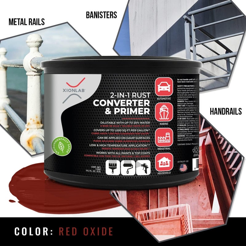 Xion Lab XIONLAB 2 in 1 Rust Converter & Metal Primer - Image 4