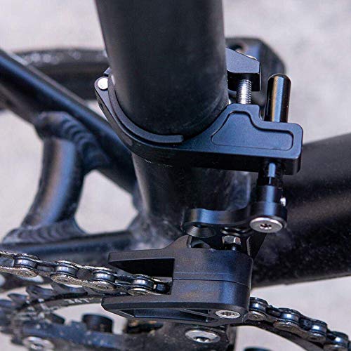 CYSKY Chain Guide Mountain Bike, CYSKY MTB Chain Guide Direct Mount Chainring Guard Perfect for Most Bicycle Road Bike Mountain Bike BMX Fixie (Alloy Aluminum, Black) - Image 5