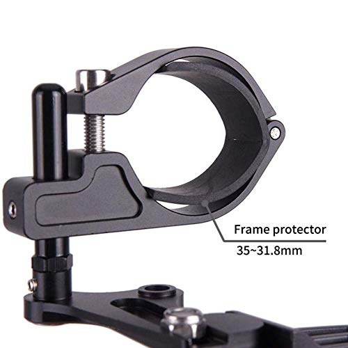 CYSKY Chain Guide Mountain Bike, CYSKY MTB Chain Guide Direct Mount Chainring Guard Perfect for Most Bicycle Road Bike Mountain Bike BMX Fixie (Alloy Aluminum, Black) - Image 2