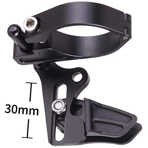 CYSKY Chain Guide Mountain Bike, CYSKY MTB Chain Guide Direct Mount Chainring Guard Perfect for Most Bicycle Road Bike Mountain Bike BMX Fixie (Alloy Aluminum, Black) - Image 4